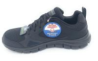 Deporte Skechers para caballero. Modelo: 232398EC/BBK. TRACK -SYNTAC.  CON PLANTILLA DE MEMORIA.SE ADAPTA AL CONTORNO DEL PIE .Color negro - details 1