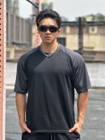 Camiseta De Baloncesto Para Hombre Deporte Verano Transpirable Malla Entrenamiento Sin Capucha Cuello Redondo Talla Grande - details 0