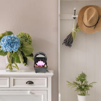 Fuente De Mesa Relajante Para Interiores Con Luz Y Operada Por USB/Batería Fuente De Agua Para Decoración De Escritorio Estilo Pastoral EU Plug - details 6