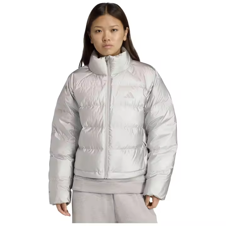 Chaqueta Adidas modelo Chaqueta adidas Helionic Holiday CLIMAWARM gris plateado mujer para Mujer en color Plateado - 1