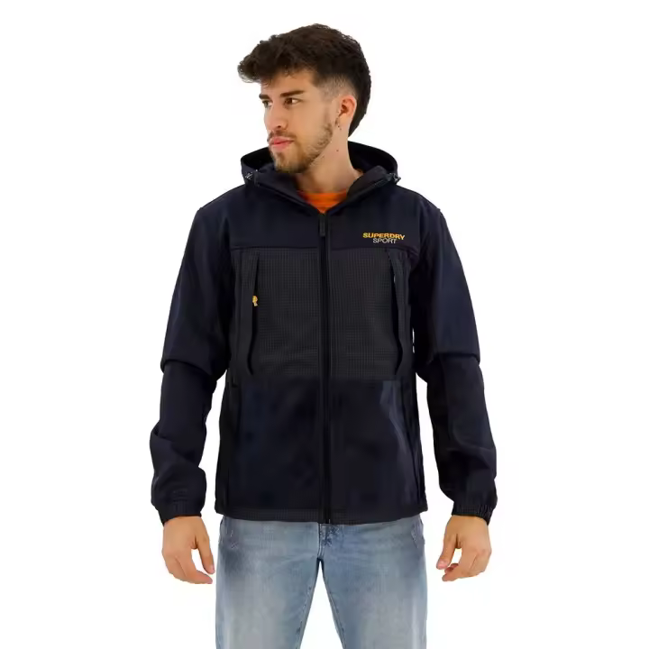 Ropa hombre Chaquetas Superdry Chaqueta Hybrid Trekker Azul - 1