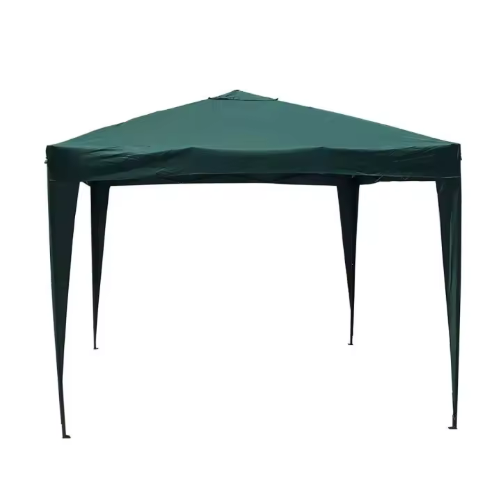Pabellon plegable metal/aluminio 3x3 m verde - 1