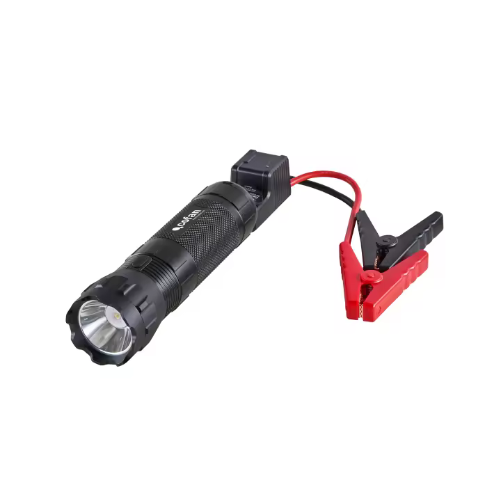 Cofan Arrancador de baterías | Con linterna LED y USB | 600 A | 330 lúmenes | Adecuado para coches de gasolina hasta 5000 cc y diésel hasta 3000 cc - 1