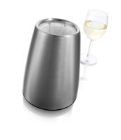 Vacu Vin Cubitera enfriadora para botellas de vino "Elegant" Acero Inoxidable - details 2