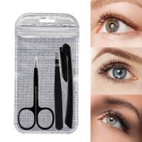 Kit De Cejas Para Mujer Con Cuchilla Afilada Tijeras Y Pinzas Herramientas De Cuidado Estéticas Para El Rostro - details 9