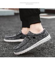 Zapatos De Lona Transpirables Para Hombre 2024 Nuevos Deportivos Ligeros Y Respirables Para Primavera/Verano Zapatos De Exterior Gran Tamaño Mocasines De Caminar - details 11