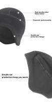 Gorro De Ciclismo GTUBIKE Para Hombres Y Mujeres Poliéster Polar Térmico Invierno Deporte Al Aire Libre Esquí Bicicleta Resistente Al Viento Suave - details 7