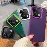 Funda De Teléfono Metálica Lujosa Mate Para Xiaomi 14T 13T 14 13 pro Poco X6 F6 F5 pro Resistente a Golpes Y Arañazos Protección Contra Polvo - details 0