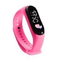 Reloj Deportivo Digital Para Niños Y Niñas Impermeable Con Pantalla LED Reloj Electrónico De Moda Para Niños Regalo Para Niños Y Niñas Reloj De Pulsera Táctil Resistente Al Choque Con Luz Trasera - details 7