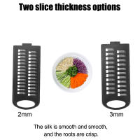 HILIFE Cortador De Frutas Multifuncional Con 6 Hojas Rallador De Verduras Herramienta De Cocina Eco-amigable Plástico Y Acero Inoxidable - details 3