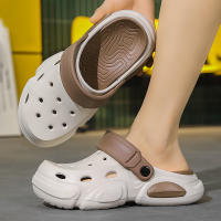 Sandalias De Verano Para Hombre Con Suela Gruesa Antideslizante Transpirable Con Punta De Protección Sandalias Casuales Para Playa - details 3