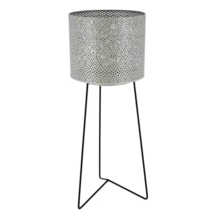 VINTHERA MOA Soporte Con Macetero 22X22X58CM Verde Liso - 1