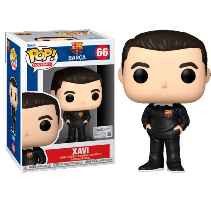 Funko Pop Xavi Hernandez Hernández  Barcelona Barsa Futbol Fútbol  Funko Pop Vinyl Figura FC Football 66 - 1