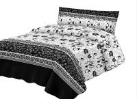 Juego de sábana,juego para cama 90cm,set de 3 Piezas, 1 encimera , 1 sábana bajera ajustable, 1 fundas de almohada, 100% poliéster, transpirable.CXJF - details 9
