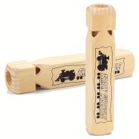 1 Pcs Silbato De Tren De Madera Para Niños 4 Tonos Juguete Musical De 7.3 Pulgadas Regalo Para Fiesta De Cumpleaños Carnival - details 2