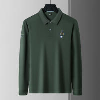 Camisa POLO Para Hombre De Algodón 100% Bordada De Manga Larga Estilo Casual Elegante Para Primavera Y Otoño Paul - details 0