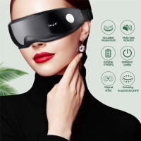 Masajeador De Ojos Inteligente Con Terapia Magnética Y Vibración 9 Modos Alivia La Fatiga Del Roce Instrumento De Masaje Para Los Ojos - details 0