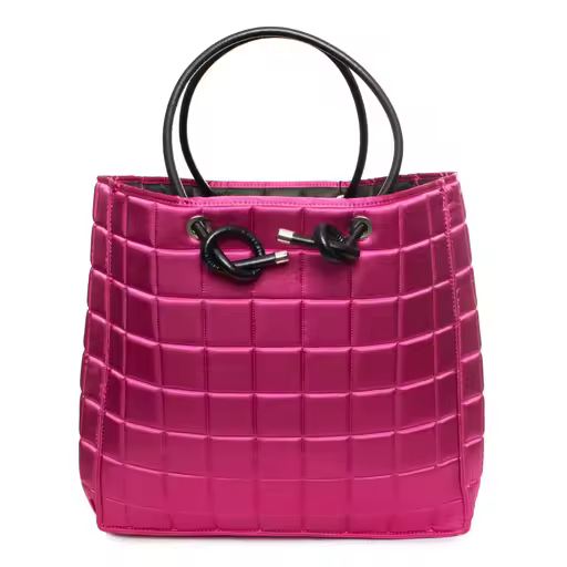 OBAG — Cod. OBAGB494 Bolso a hombro, mujer, doble mango, solo color, con logo, grande - 1
