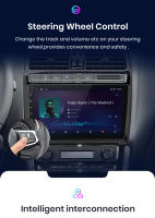 Junsun Radio Coche para VW Volkswagen POLO 5 sedan 2008 2009 2010 2011 2012 2013 2014 2015 2016 2017 2018 2019 2020 Inalámbrico CarPlay Android Auto  AI Voice 2 din Pantalla Coche Android Auto Multimedia Navegación GPS Auto radio - details 13