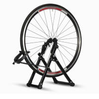Mesa De Corrección De Ruedas De Bicicleta Plegable Herramienta De Reparación De Bicicleta De Montaña Y Carretera Para Hogar - details 4