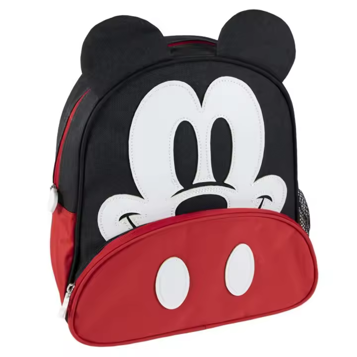 MOCHILA INFANTIL ESCOLAR APLIC MICKEY - 1