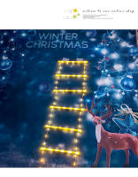 Iluminación De Escalera De Santa LED Para Jardín Y Árbol De Navidad Decoración Exterior E Interior Regalo De Navidad - details 4