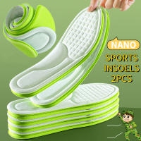 1 Par De Plantillas De Tela De Memoria Para Correr Hombre Y Mujer Antideslizantes Transpirables Desodorantes 5D - details 4