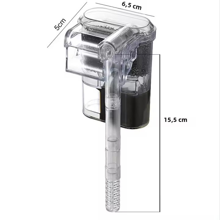 Filtro De Aire Para Acuario Mini USB 2.5W Flujo 250H/L Adecuado Para Tanques De Peces Menores a 30cm Con Interface De Alimentación - 1