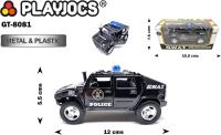 Playjocs - Vehículo de metal miniatura coleccionable con partes de plástico de vehículos extranjeros.... Autobus Americano, Taxi New York, Policia SWAT.... - details 2