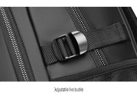 Mochila Ligera Para Hombre Con Gran Capacidad Para Viajes De Negocios Y Transporte Diario. Estilo Moderno Y Atractivo. Impermeable. Con Compartimento Para Computadora. - details 33