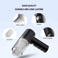 Aspiradora Portátil De Alta Potencia Mini Sin Cable 6000PA Succión Fuerte Recargable Colección De Polvo Para Coches Espacios Pequeños Y Gaps Del Teclado - details 5
