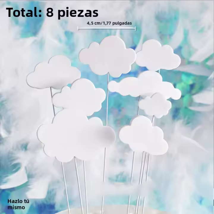 Decoración De Pastel De Cumpleaños Para Niños Con Toppers De Ovejas Cerditos Pollos Pato Y Haystacks Serie Agrícola - 1