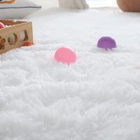 Alfombra Gris Para Sala De Estar Plush Suave Tapete Antideslizante Para Dormitorio Y Niños Decoración De Hogar Moderna Machine Made Rectangular - details 22