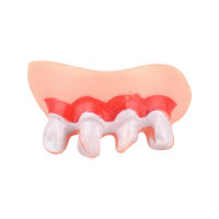 Dientes Falsos Para Perro Divertidos Disfraz De Dentadura Dental Para Decoración De Mascotas Halloween Cosplay Humanos Y Vampiros Juguetes De Interacción - details 10