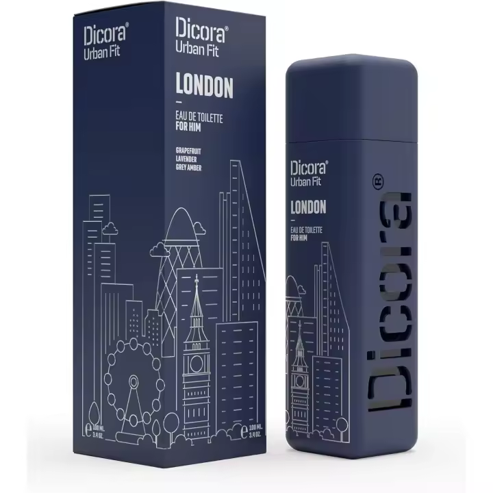 Colonia EDT Dicora Urban Fit London para hombre 100 ml - 1