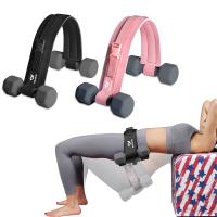 Cinturón De Pesas Portátil Para Entrenamiento Core De Fuerza Y Adecuado Para Gimnasio Y Hogar Material De Cuero PU Herramienta Auxiliar De Fitness Para Cintura Y Caderas - details 0