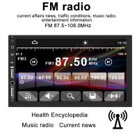 Radio De Coche Universal 1 DIN Con Bluetooth Y Android Auto Carplay Reproductor Multimedia MP5 Dual USB 7 Pulgadas FM MirrorLink - details 6