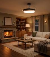 BEL AIR HOME - Ventilador de Techo Cosmos con Iluminación LED, 3 Niveles de Velocidad - details 4