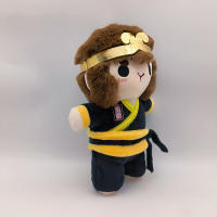 Muñeco De Peluche Negro Mytha Wukong Juguete Suave 25CM Anime Cartoon Wu Kong Regalos De Cumpleaños Colección Para Niños Y Adultos - details 3