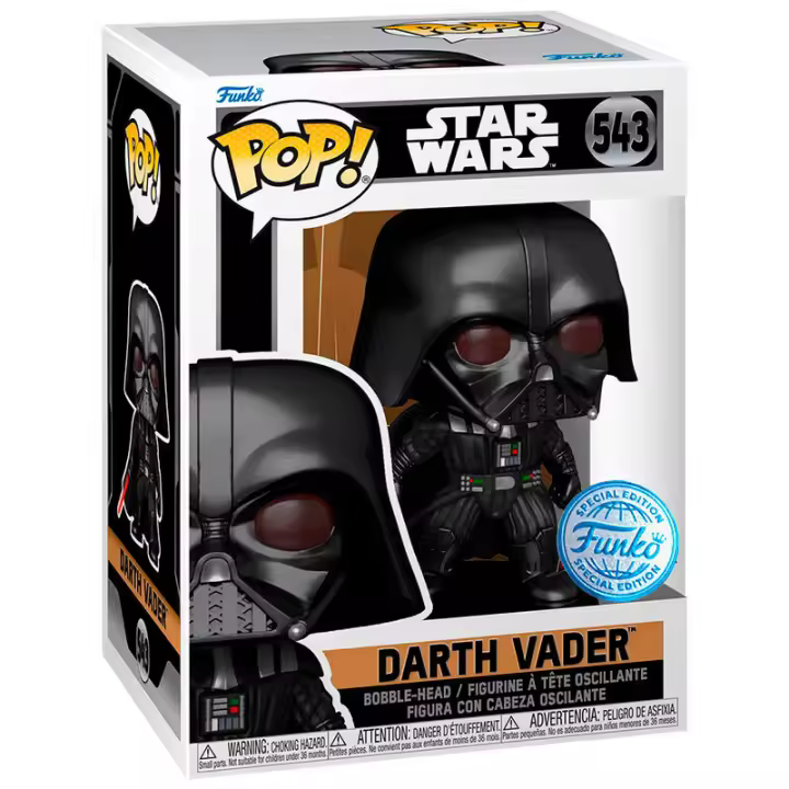 Figura Pop Star Wars Obi-Wan Kenobi Darth Vader Exclusive-Figura de Vinilo Coleccionable - Idea de Regalo- Mercancia Oficial - Juguetes para Niños y Adultos - Movies Fans - Muñeco para Coleccionistas y Exposición - 1