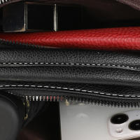 Bolso De Hombro Para Mujer Lujo Con Doble Cremallera Cuero PU Suave Bolso Cruzado Con Teléfono Monedero Clutch De Moda Estilo Mariposa - details 21