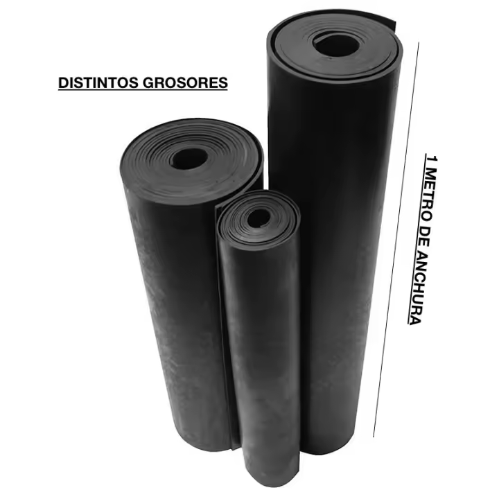 IBEROGARDEN  PLANCHA DE GOMA Sbr ESPESOR 2 Mm  ALTA RESITENCIA PRECIO POR METRO LINEAL - 1