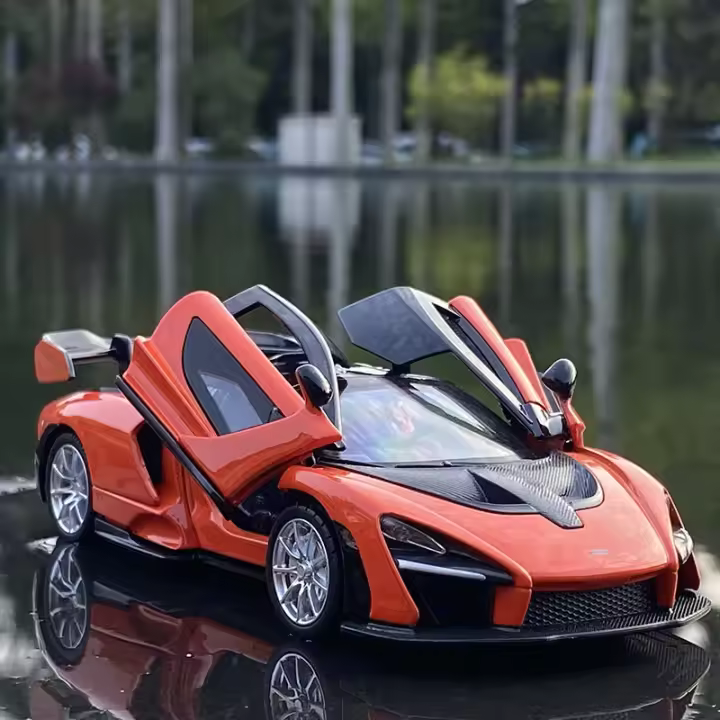 McLaren Seinna Deportiva a Escala 1:32 Coche De Metal Modelo Diecast Juguete Para Colección Y Niños Regalo Simulación Alta Sin Batería - 1