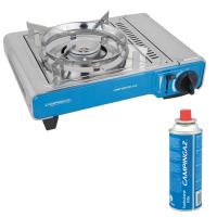Campingaz Camp Bistro DLX - Hornillo Cocina Quemador Cartucho Cartucho de Gas CP 250 de Camping Compacto, Encendido Piezo, Resistente con Protección contra Sobrecalentamiento, Estufa de Mesa, Ideal para Cocinar en el Campo, Uso Exterior, Picnic. Portátil - details 0