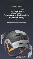 Casco De Motocicleta Eléctrico Certificado 3C Para Hombres Y Mujeres Invierno Resistente a Golpes Ajustable Con Capucha Incluida - details 8