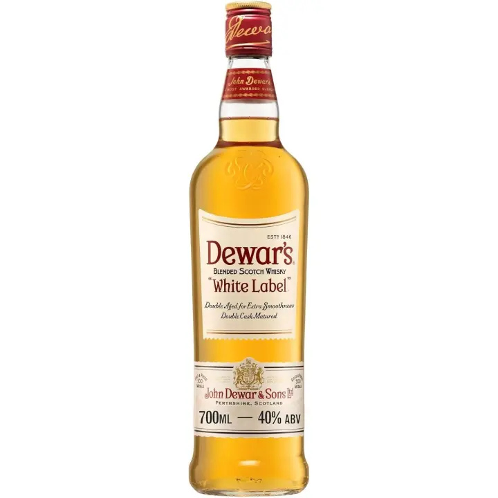 Dewar's White Label Blended Scotch Whisky, 40% ABV, 70cl / 700ml - 1