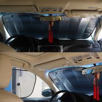 1Pcs Visera De Parabrisas Para Coche Plegable Protección UV Cubierta De Sombra Para Ventanas Frontales Y Traseras Bloqueo De Sol Para Parabrisas - details 6