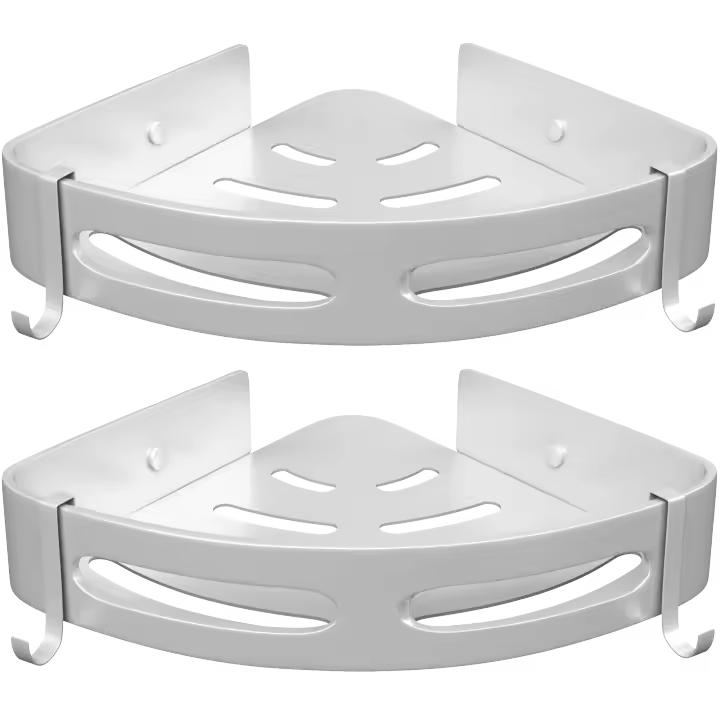 Estanteria Ducha 2 Piezas Aluminio Estanteria Ducha Sin Taladro Accesorios Baño Sin Taladro Estanteria Esquina Sin Agujeros Accesorios Baño Sin Taladro Organizador Ducha Estantería Ducha Sin Taladro Marzono - OrgEstanteria Pared (Gris) mate Marca: MARZONO - 1