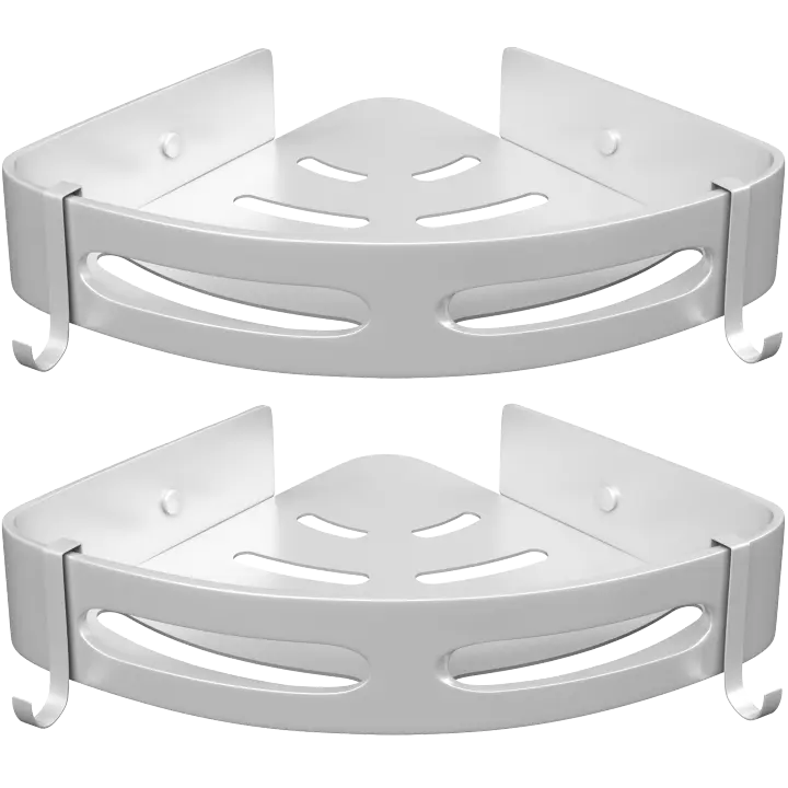 Estanteria Ducha 2 Piezas Aluminio Estanteria Ducha Sin Taladro Accesorios Baño Sin Taladro Estanteria Esquina Sin Agujeros Accesorios Baño Sin Taladro Organizador Ducha Estantería Ducha Sin Taladro Marzono - OrgEstanteria Pared (Gris) mate Marca: MARZONO - 1