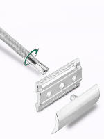 Afeitadora Manual Vintage Waysh Con Caja De Papel Incluye 1 Soporte + 20 Hojas + 2 Cepillos + 1 Base Hojas De Acero Inoxidable Disponibles - details 10